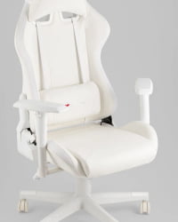 Кресло спортивное с подсветкой ТопЧаирс ГММ-080 белый / TopChairs GMM-080