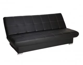 Диван-кровать Модесто Комфорт ДК Санторини 401 (черный) Категория 3