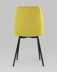 Стул Oliver велюр Золотистый