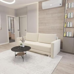 Диван Сальтвик (Berhouse) Цвет фасада: Азур велюр; Тип: Прямой; Материал фасада: Металл/Велюр