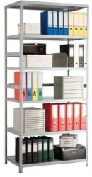 Стеллаж MS 220/100х40/6 Серый