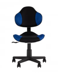 Стул офисный КЗЙ Черно-синий / QZY