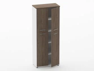 Шкаф 4 широкий закрытый, 4 двери Deka 10.19.141 Дуб Верцаска/Белый