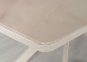 Обеденный стол Орфей 46 (04) Мрамор бежевый