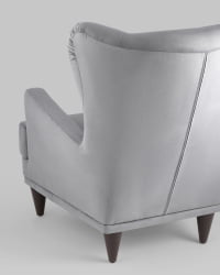 Кресло Скотт велюр Серый