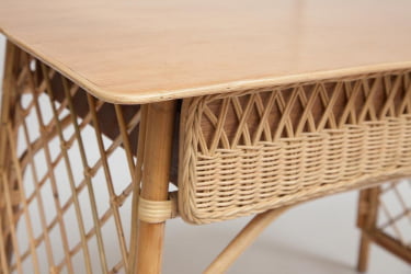 Стол письменный Secret de Maison, Maison Objet натуральный ротанг, 102х62х76см, натуральный (natural)