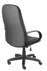 Кресло Амбасадор ULTRA кож.зам. серый