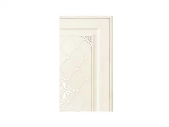 Шкаф-витрина лев/прав Милана 23.04 Сосна Астрид/Ваниль