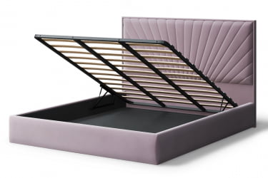 Кровать Леона, 2000*1800 мм, лиловый