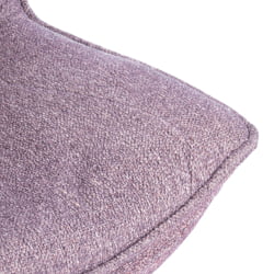 Кресло лаунж Cosmo велюр/букле, VT shape wood rose