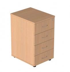 Тумба приставная с замком Р.Т-4.1 ЗЦ Бук Бавария