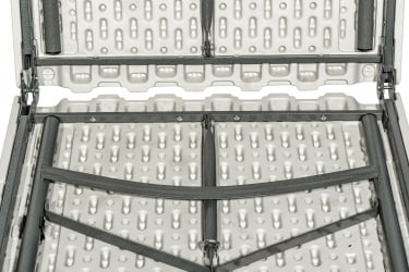 Стол складной чемодан пластиковый Кейт 120, стальной каркас, полиэтилен высокой плотности (HDPE)