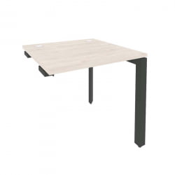 Стол-приставка на П-образном м/к к опорным элементам ОНИКС О.МП-СПР-0.8 Денвер Светлый/Антрацит / ONIX O.MP-SPR-0.8