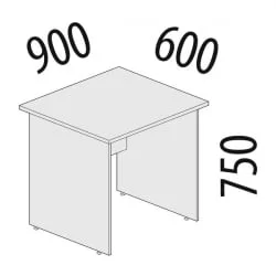 Письменный стол Альфа 64.20 Дуб Кронберг