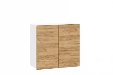 Шкаф кухонный 800 Шервуд ЛД 281.360.000.117 Белый Дуб золотой