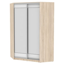 Шкаф-купе YA-230х1400-718-1(ДСС-Белый-D2D2)