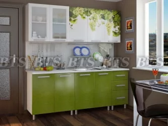 Кухня 2,0 м Люкс Лоза