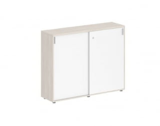 Шкаф-купе средний с замком Sigma SG.713.OL.WH Дуб светлый Белый