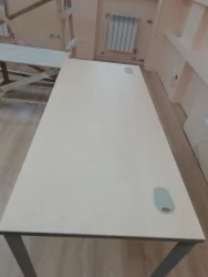 Стол прямой IMAGO-S СП-3.1S клен алюминий