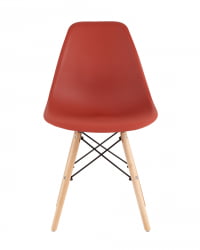 Стул Eames Style DSW терракотовый (разборный каркас)