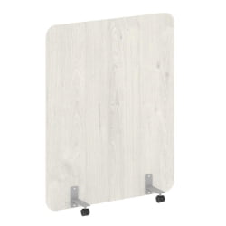 Перегородка на металлических опорах, на роликах Р-лине ДП.Р-120-150 Дуб Наварра / R-line DP.R-120-150