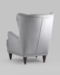 Кресло Скотт велюр Серый