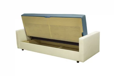 Диван с металлическими ножками Mango Classic (3 категория) Балтик Азуре Милк