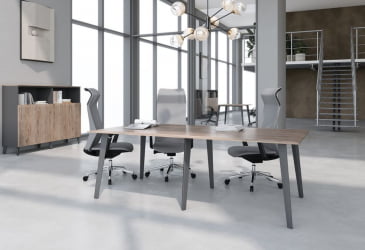 Шкаф с глухими дверьми JAY JHC 85.1 Дуб Каньон Антрацит