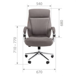 Кресло руководителя CХАИРМАН ДОМ (Хоме) 794 Серый / CHAIRMAN (Home)