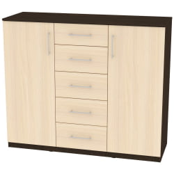 Комод Калисто(K33)1147х1352х468ручкарейлинг160мм(Венге-ДМ)