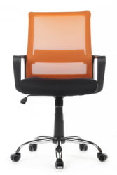 Кресло Минт РCХ 1029МБ Оранжевый/Черный / Mint RCH 1029MB