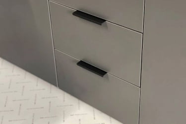 Шкаф трехдверный Адам MSA-04 дуб крафт золотой/графит