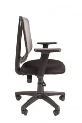 Кресло офисное CHAIRMAN 626 Черный Серая сетка