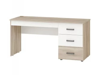 Стол для школьника Эверест 500.24 Дуб Кронберг/Белый шпон