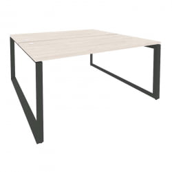 Рабочая станция на О-образном м/к ОНИКС О.МО-Д.РС-2.4.8 Денвер Светлый/Антрацит / ONIX O.MO-D.RS-2.4.8