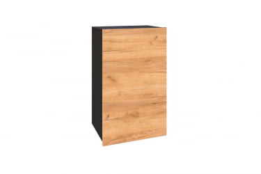 Шкаф кухонный 450 Шервуд ЛД 281.330.000.024 Черный Дуб золотой