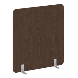 Перегородки на металлических опорах на фетровых подпятниках Р-лине ДП.Ф-140-150 Венге Цаво / R-line DP.F-140-150