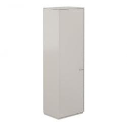 Шкаф высокий для одежды Atlas NZ-0333.GS.GS Серый камень