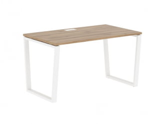 Стол письменный EDIS EVST 1380 Дуб Денвер светлый Белый