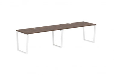 Бенч-система ЕДИС ЕВВСТ 3180 Дуб Денвер темный Белый / EDIS EVWST