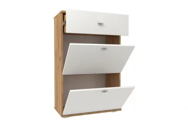 Тумба комбинированная Фиджи ЛД 659.340.000 Дуб золотой Белый