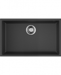 Мойка Омоикири Тедори 66-У-Бл Тетогранит/Черный / Omoikiri Tedori 66-U-Bl Tetogranit/Черный