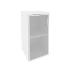 Шкаф низкий узкий левый ONIX O.SU-3.2R(L) Белый Бриллиант