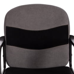 Компьютерное кресло BAGGI PA флок , серый/черный, 29/35