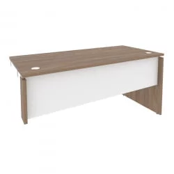 Стол-приставка правый к опорным элементам ОНИКС О.СПР-4.7Р Дуб Аризона/Белый / ONIX O.SPR-4.7R