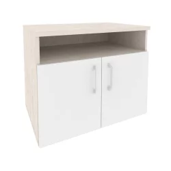 Тумба под оргтехнику ONIX O.TM-1 Денвер Светлый/Белый