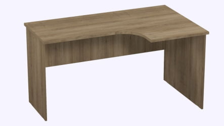 Стол компьютерный угловой Р.РС-14 (правый) Серый