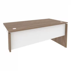 Стол-приставка правый к опорным элементам ОНИКС О.СПР-4.8Р Дуб Аризона/Белый / ONIX O.SPR-4.8R