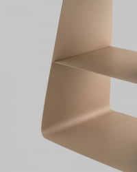 Журнальный столик Leyre металл бежевый