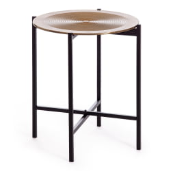 Столик кофейный Сеcрет Де Маисон БЛООМ ( мод. 11873-Б ) алюминиевый сплав, 46*46*51 см, черный/античная медь / Secret De Maison BLOOM mod. 11873-B